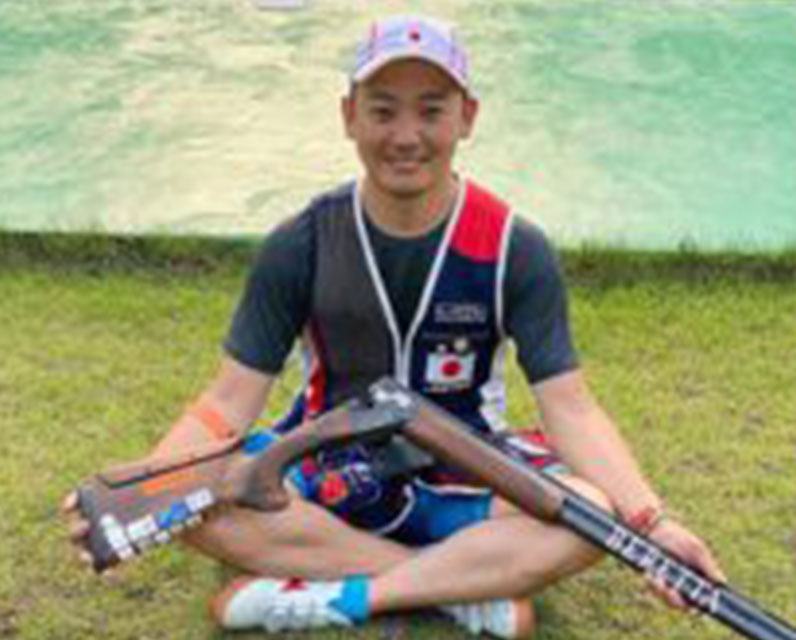 クレー射撃日本代表　大山重隆選手