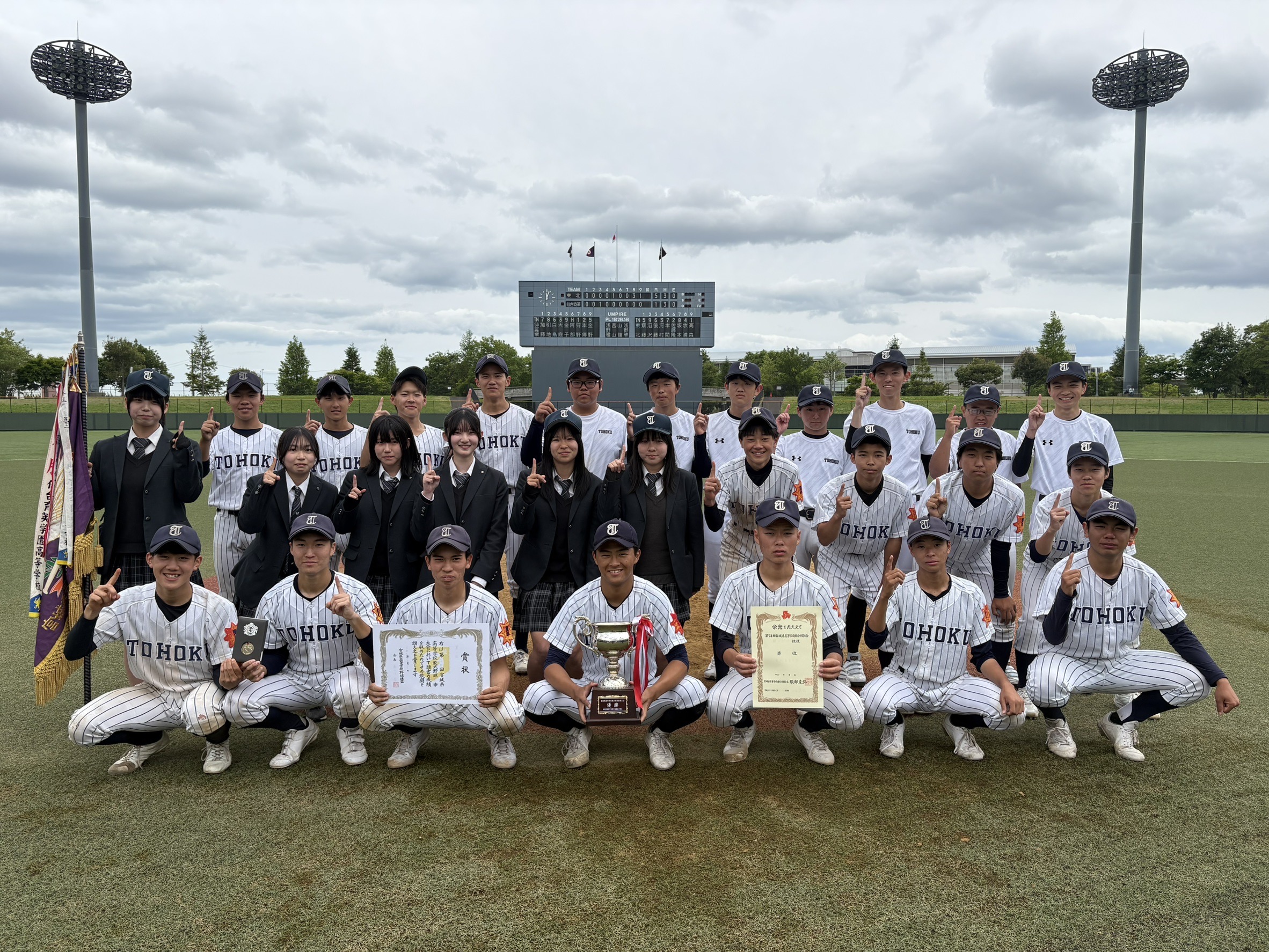 東北 高校 野球 部 メンバー