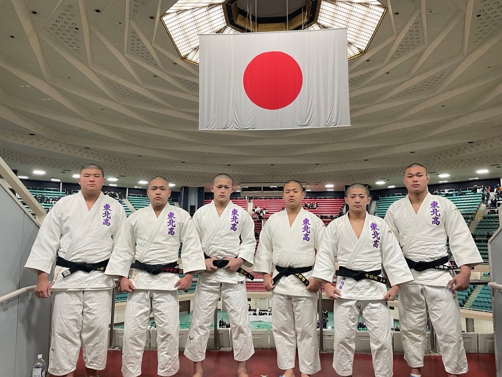 柔道部集合写真